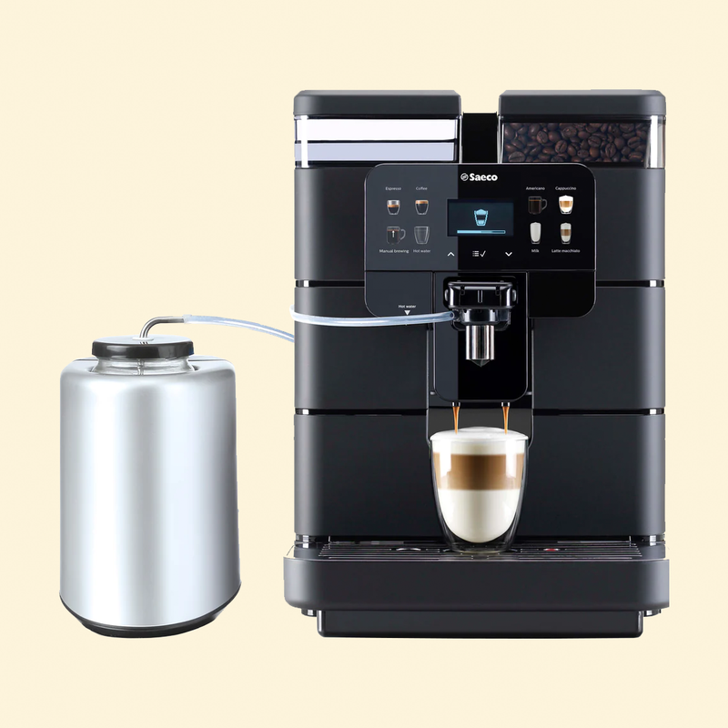 Saeco Royal OTC Super Automatic Espresso Machine Plus Milk Cooler