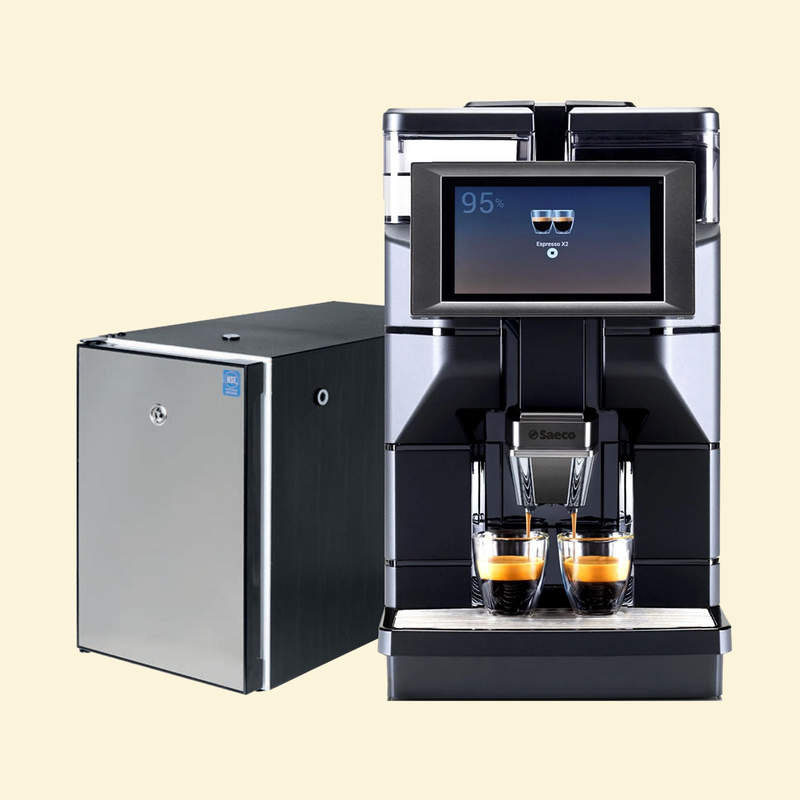 Saeco home espresso machine top