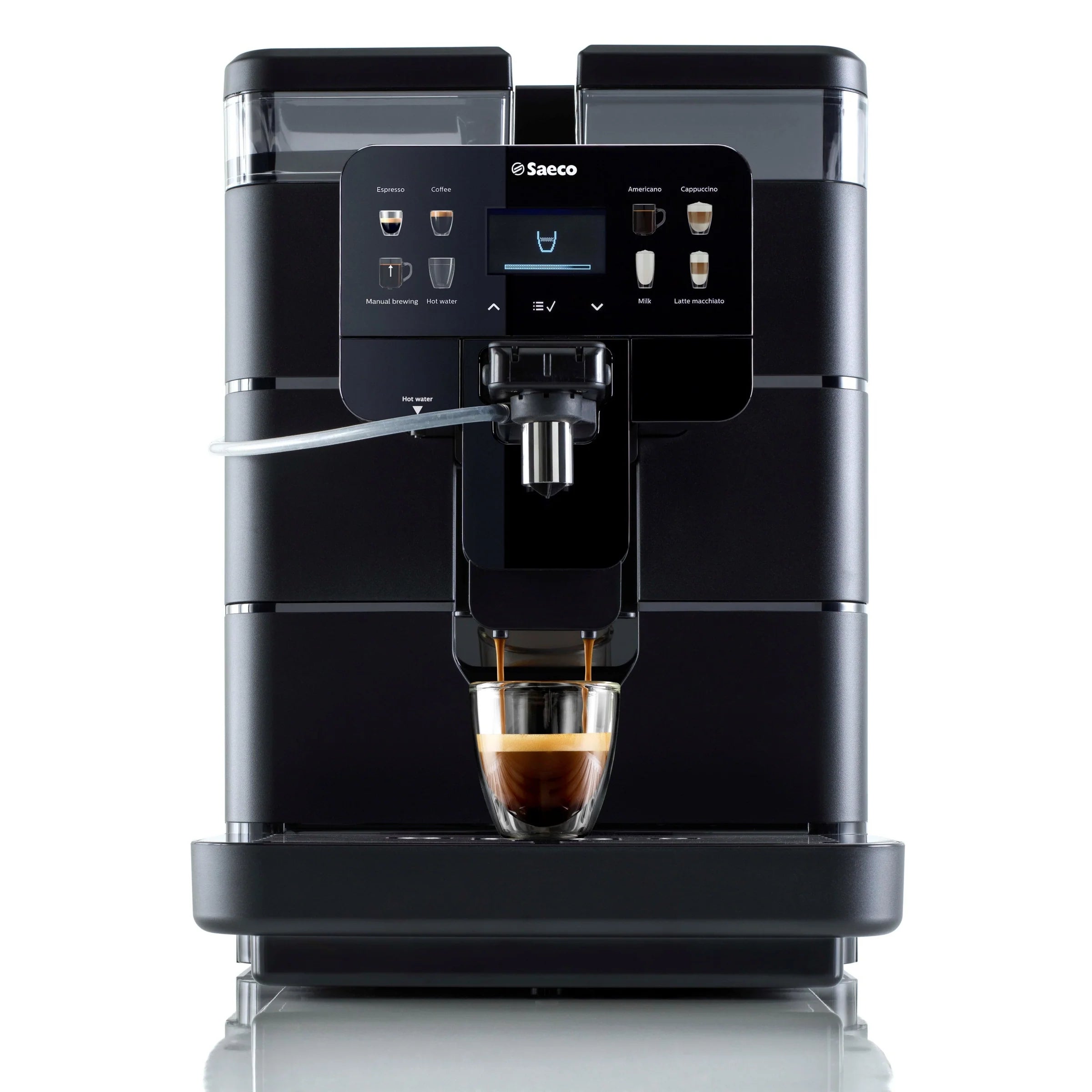 Saeco Royal OTC Super Automatic Espresso Machine Plus Milk Cooler
