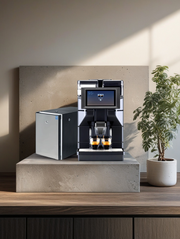 Saeco Magic M2 + Professional Super Automatic Espresso Machine Plus Milk Fridge